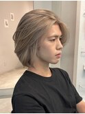 【 porto神戸 】men's color ミルクティーベージュ