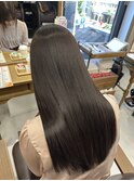 髪質改善トリートメント×ブリーチなしダブルカラー