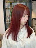 ピンクベージュダブルカラーブリーチ新潟万代