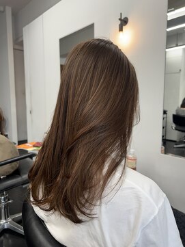 シベルバレー 横浜(sibell) ブリーチなし/ベージュカラー/ロング