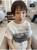 耳かけ無しベリーショート