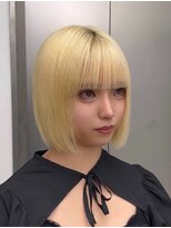 ビューナゴヤ 名駅(VIEW NAGOYA)&nbsp;前髪カタログ/イメチェンスタイル／ウェーブパーマ/こなれミディ