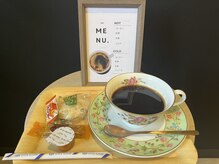 プーパ ヘアーユニ(pupa hair uni)の雰囲気（ゆっくりすごして頂けたらと思い、ドリンクサービスしてます♪）
