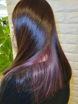 松本平太郎美容室 吉祥寺パートファイブ(PART5)&nbsp;ストレートロング×イノア×インナーカラー/30代40代50代60代