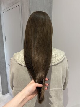 ヨーク(YOKE) 【YOKE】ミルクティーベージュ/くすみベージュ/ハイトーンロング