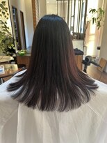 カルムヘアデザイン(Calme hair design)&nbsp;ロングヘアストレート