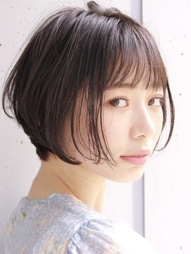 インセプション 銀座(INCEPTION) 丸みショート・ボブ/丸顔/前髪なし/絶壁解消/20代/30代/長め