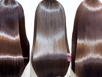ラフィスヘアー シーマ 静岡店(La fith hair cima)の写真/【新静岡駅徒歩4分】ダメージレス施術でツヤ&潤いのある柔らかでナチュラルな仕上がりに♪