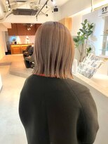 イマ 名駅店(ima)&nbsp;切りっぱなしボブ/ベージュ/ブラウン