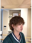 ウルフパーマでスタイリングも簡単！