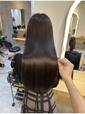 髪質改善＊オリーブアッシュくびれヘア＊美髪【Zina渋谷駅前】