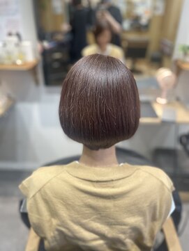 カラーアソートセピア 浦和店(Color assort SEPIA) ナチュラルボブ×前下がりボブ×ストレートボブ20代30代40代50代
