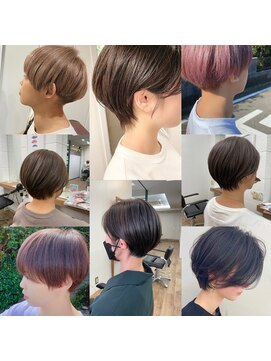 マートル(myrtle) 乾かすだけで決まるショートヘア