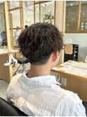 波巻きパーマ
