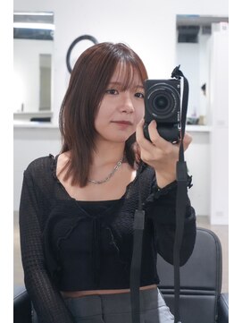 ミヨン 京都烏丸店(miyon) 【miyon】韓国レイヤーカット×暗髪カラー×髪質改善