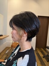 リノアプラス(Linoa+)&nbsp;大人ショート×イヤリングカラー