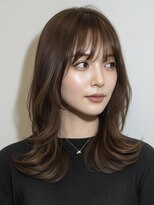 ハートテンセカンド 武蔵新城店(HEART2nd) 着物ヘア/大人ガーリー/ダークアッシュ/似合わせカット/武蔵新城