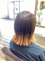 ヘアーアンドコークラシコ(Hair&Co. Clasico)&nbsp;エンドカラー×タッセルボブ