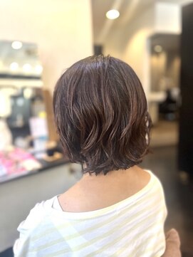 アトリエファゴ ハナミズキ店 【Yuine】ナチュラルボブパーマ