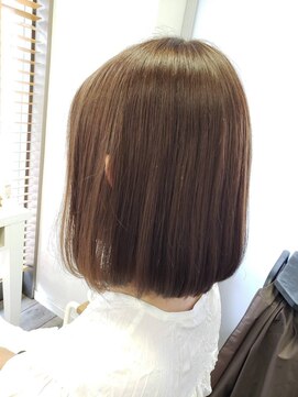 ハイレート ウニクス川越店(Hairate) [Sekiguchi] ボブ×明るめベージュ