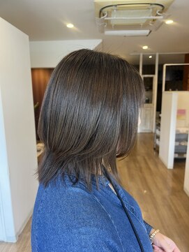 スウィッチグラン(hair salon switch grand) 大人可愛い◎軽やかくびれレイヤーミディ