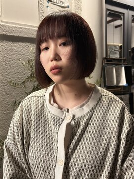 カムジーヘッド(COMEGHEAD) 収まり◎コンパクトボブ×顔まわりカット