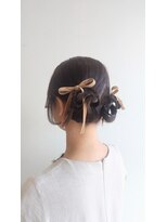 イタクラ 赤道店 (ITAKURA)&nbsp;ツインアレンジ/結婚式ヘアアレンジ/リボンアレンジ