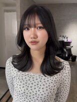 エトワ 中央店(etoi)&nbsp;大分韓国かき上げレイヤーカット大人レイヤー顔まわりレイヤー