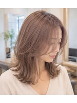 ヘアアンドメイク アース 入間店(HAIR&MAKE EARTH) ナチュラルベージュレイヤー