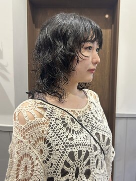 ラパンセ ブラン(LA PENSEE BRUN) レイヤーパーマ