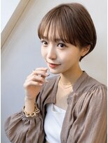 ルノヘアー(Lunohair)&nbsp;大人可愛い小顔ショートボブ/レイヤーカット透明感