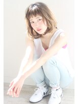 マリアバイアフロート(Maria by AFLOAT)&nbsp;ショートバングのイノセントカラーグラデーション