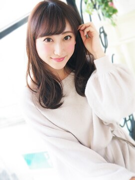 ヘア ジュレ ドゥ(hair jurer deux) 【ヘアジュレドゥ 古居】 ゆるふわ可愛くエアリーセミディ