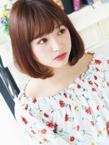 ヘア ジュレ ドゥ(hair jurer deux)&nbsp;【ヘアジュレドゥ 花井】 可愛くナチュラルなフェミニンボブ