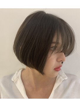 グッデイ ヘアー(GOOD DAY HAIR) 【モード】【3Dカラー】【ジグザグバング】【ミニマムボブ】