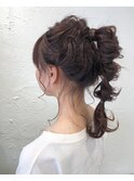 ◎カジュアルあみおろしポニー◎