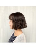やわボブウェーブ