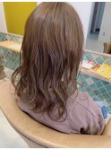 ゆるふわ アッシュベージュ