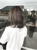 20代30代40代ハイライト外国人風カラープラチナアッシュ