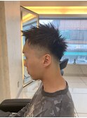 ツーブロベリーショート