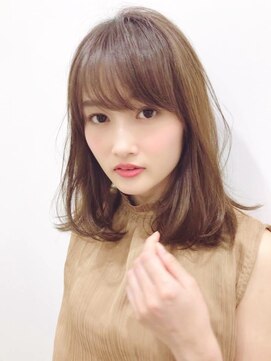 シウ(shiwu) shiwuミルクティーベージュミディ