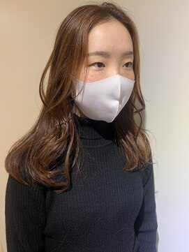 ルタ(LuTa by siesta＆LiCO) LuTa☆吉祥寺　オレンジブラウン×顔まわりレイヤー