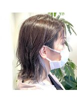 フィーリー ヘア デザイン 太田店(feAry)&nbsp;インナーカラーホワイティアッシュ