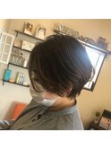 大人ショートボブ