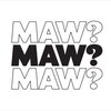 マウ(MAW?)のお店ロゴ