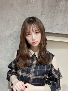 サロンドミルク 原宿(salon de MiLK) 【salon de MiLK 原宿】ゆるふわアッシュベージュ