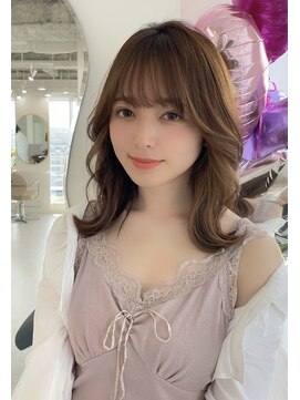 レミエ ダイカンヤマ(lemiie) 代官山lemiie★くびれヘア★韓国風顔周り★シースルーバング