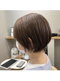 丸みショートボブ