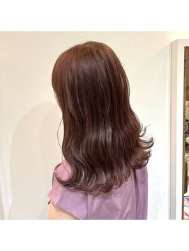 センスヘア(SENSE Hair) ブリーチなし!ピンクブラウンカラー☆