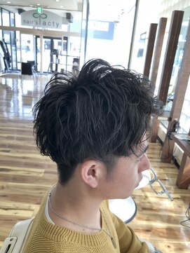 シャラクアクティ(sharaku acty) 【メンズ】ゆるめナチュラルパーマ